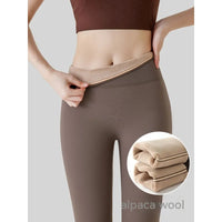 Camel wool in coffee color